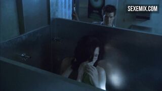 Jenny ve Marina tuvalette seks yapıyor TV Dizisi The L Word