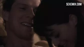 Тим и Дженни сексуальные сцены на полу сериал "The L Word"