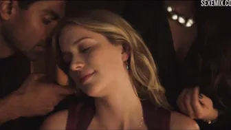 Erotic massage for Elizabeth Leil, sex scene in You