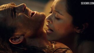 Marisa Ramirez faz sexo com Gannicus, em - Spartacus
