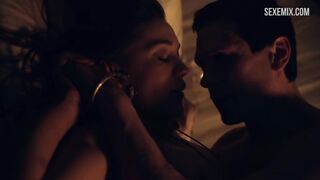 Scène de sexe sexy de Jenna Lind dans Spartacus