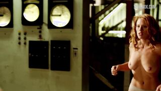 Heidi James breasts and pussy scene in Femme Fatales