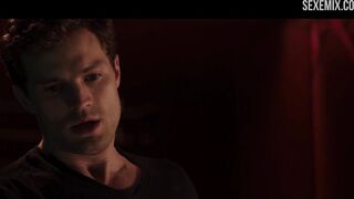 Dakota Johnson жесткая порка задницы, сцена из Пятьдесят оттенков серого
