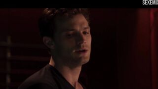 Dakota Johnson жесткая порка задницы, сцена из Пятьдесят оттенков серого