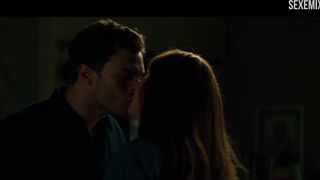 Дакота Джонсон эротическая сцена в Fifty Shades Darker