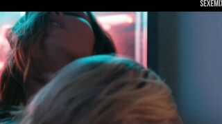 Erika Linder Strapon-Fickszene unter ihrem Mund