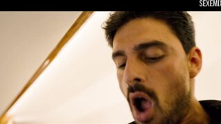 Ewelina Plizga succhia un cazzo sull'aereo, scena in 365 Days / Dni