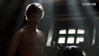 Sex with Amy Dawson in ship's cabin, scene in Game of Thrones