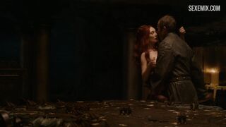 Carice van Houten'in masada seksi, Game of Thrones sahnesi