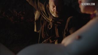 Carice van Houten demon birth scene in Game of Thrones