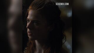 Rose Leslie has sex in a cave, scene in Game of Thrones