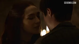 Carice van Houten kovboy kızı, Game of Thrones sahnesi