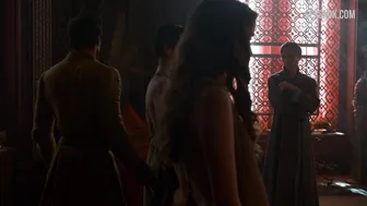 Nude Josephine Gillan and Kristina Jillespie, scene in Game of Thrones