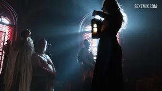 Samantha Bentley sexy, scena del sedere in Il Trono di Spade