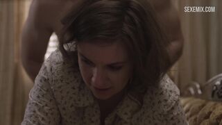 Scène en levrette de Lena Dunham dans Girls
