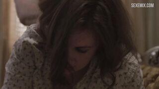 Scène en levrette de Lena Dunham dans Girls