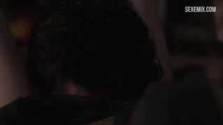 Allison Williams'ın yerde oral seks yapması, Kızlar'daki sahne