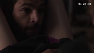 Allison Williams'ın yerde oral seks yapması, Kızlar'daki sahne