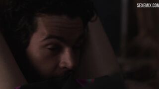 Allison Williams'ın yerde oral seks yapması, Kızlar'daki sahne