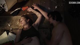 Джемайма Кирк показала свою киску,сцена в Girls