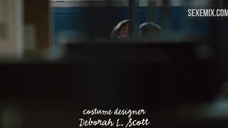 Nikki Deloach sex sitting on the table, in Love and Other Drugs