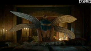 Cowgirl Karla Crome sexe en vol, scène dans Carnival Row