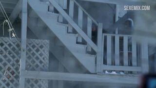 Laura Wiggins sexo cowgirl no carro, cena em Shameless