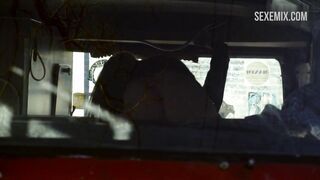 Laura Wiggins sexo cowgirl no carro, cena em Shameless