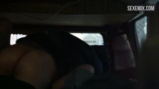 Laura Wiggins sexo cowgirl no carro, cena em Shameless