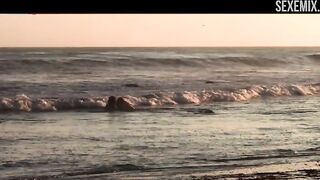 Amy Seimetz has sex on the beach, scene in 9 Full Moons