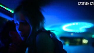 Джорджина Аморос трахается в машине, сцена из Элиты