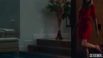 Ester Exposito Sous-vêtements, culotte et soutien-gorge blancs, scène dans Elite