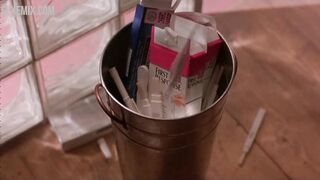 Hard Sex com Sadie Frost, cena em Rancid Aluminium