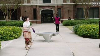 Jessica Rothe sexy, Scene erotiche in Happy Death Day