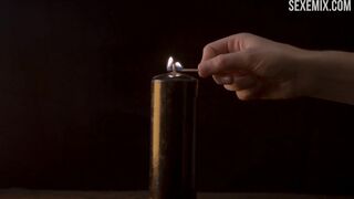 Shannon Kraemer zeigt nackte Brüste und Muschi, Szene in Danse Macabre