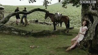 Sophie Berger, sie wurde von einem Mann von hinten gebumst, Szene in Emmanuelle 4 (1984)