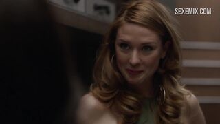 Naturi Naughton in a sexy black dress, scene in Power