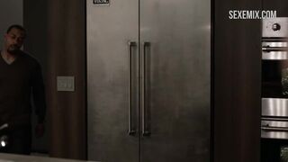 Naturi Naughton in a sexy black dress, scene in Power