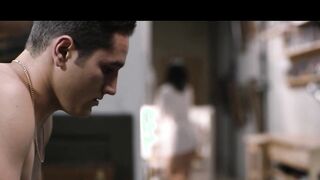 Hannah Gordon sexy underwear, scene in Rev (2020)