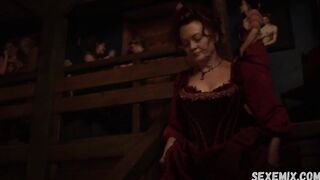 Azure Parsons sexy, Scène érotique dans Salem s01e05 (2014)