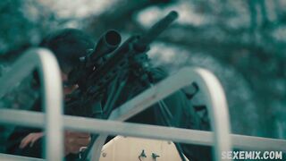 Rebecca Tarabocchia bize çıplak göğüslerini gösterdi, The Insurrection (2020)