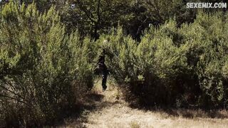 Laura Dromerick taking Off Top, scene in Camp Blood 8 Revelations (2020)