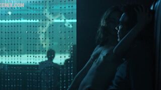 Quinn Cooke bize çıplak göğüslerini gösteriyor, Ozark s01e03 (2017) sahnesinde