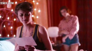 Amanda Campana, Giulia Salvarani lesbica, scena in Summertime (2020)