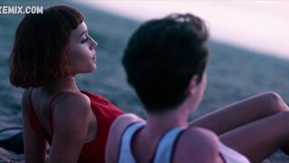 Amanda Campana, Giulia Salvarani lesbica, scena in Summertime (2020)