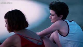 Amanda Campana, Giulia Salvarani lesbica, scena in Summertime (2020)