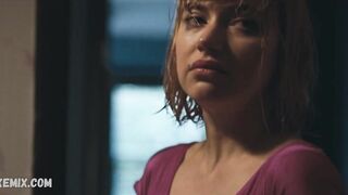 Imogen Poots göğüslerini gösteriyor, I Know This Much Is True (2020) filmindeki sahne
