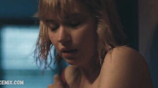 Imogen Poots göğüslerini gösteriyor, I Know This Much Is True (2020) filmindeki sahne