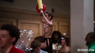 Monique Gabrielle breasts, scene in Night Shift (1982)