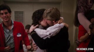 Monique Gabrielle breasts, scene in Night Shift (1982)